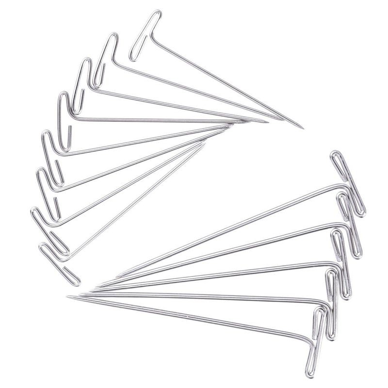 150 Đinh ghim chữ T 2 inch 1-1/ 2 inch để giữ chặt vải kèm hộp