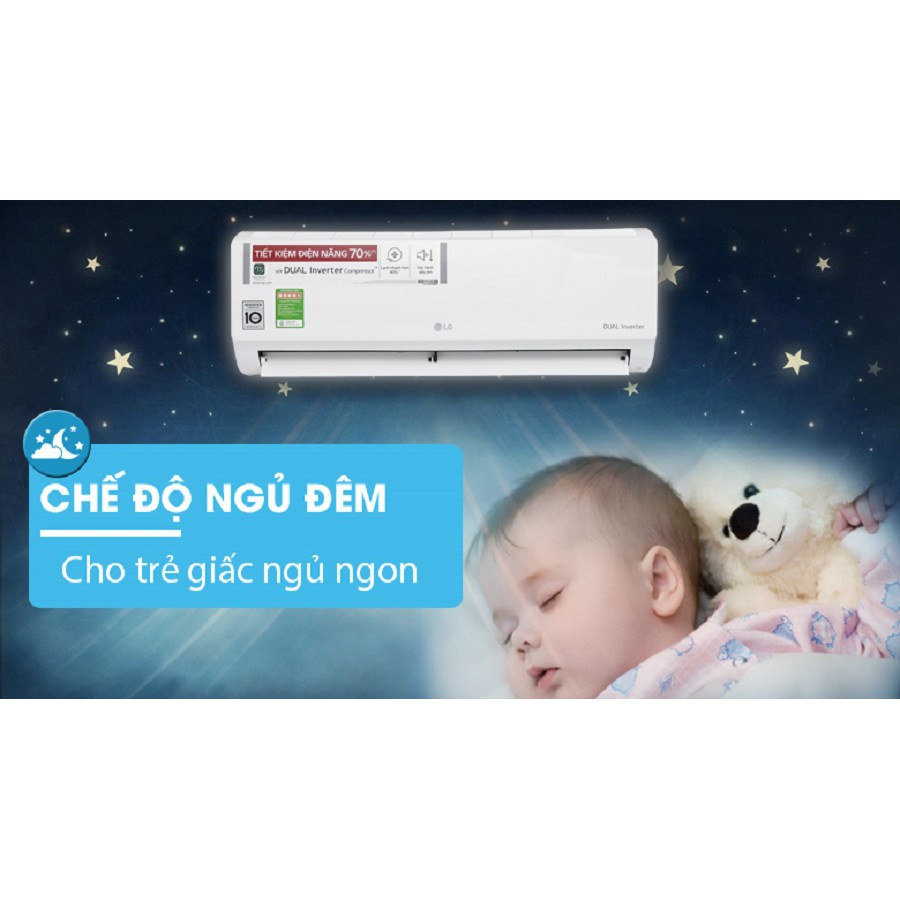 Máy lạnh LG V10ENW Inverter 1.0HP chính hãng