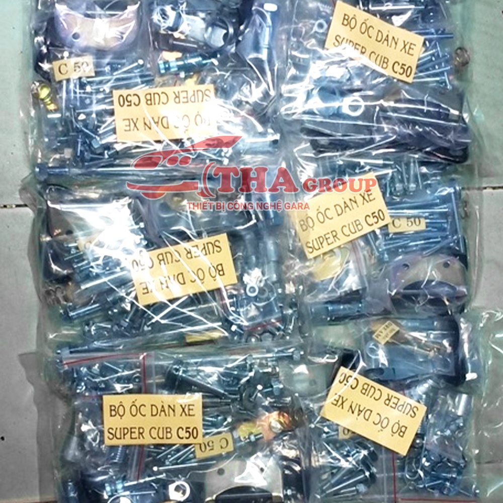 Bộ ốc dàn xe SUPER CUP C50 C81 C82 đủ 90%