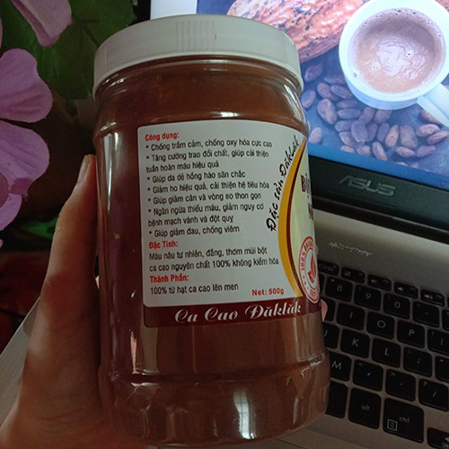 COMBO 1KG CACAO NGUYÊN CHẤT + [ TẶNG 1 HỘP SỮA ĐẶC]