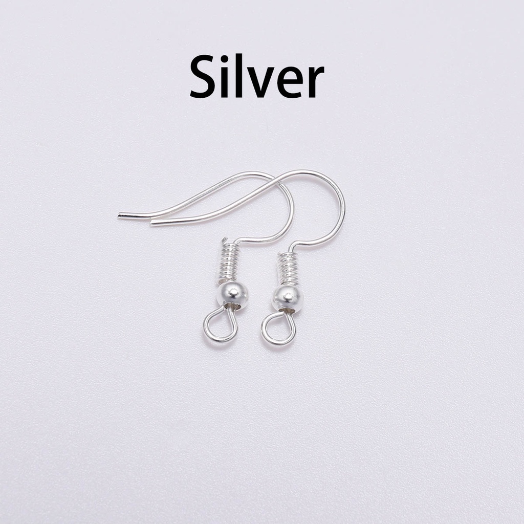 Set 100 Móc Khuyên Tai Mạ Vàng / Đồng 20x17mm