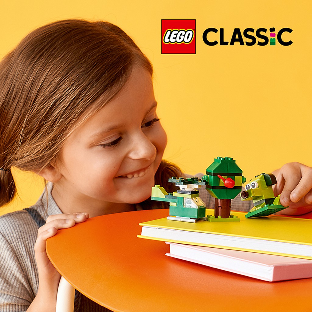 LEGO® Classic 11007 Hộp Lắp Ráp Sáng Tạo Xanh Lá