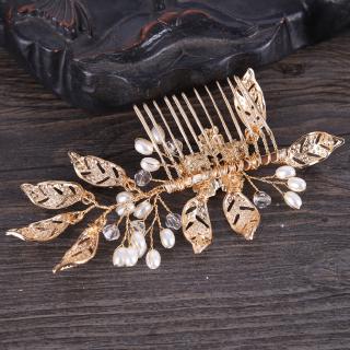 Trâm cài tóc Handmade phối đá thời trang cho cô dâu