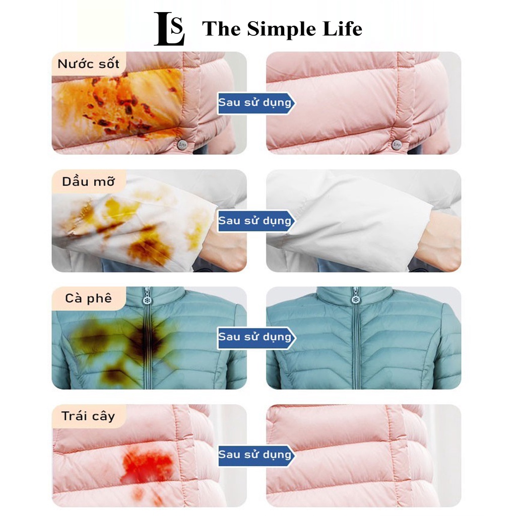 Khăn lau áo khoác tại chỗ, khăn giấy ướt lau vết bẩn trên quần, áo khoác siêu sạch, tiện lợi, cao cấp [CHÍNH HÃNG]