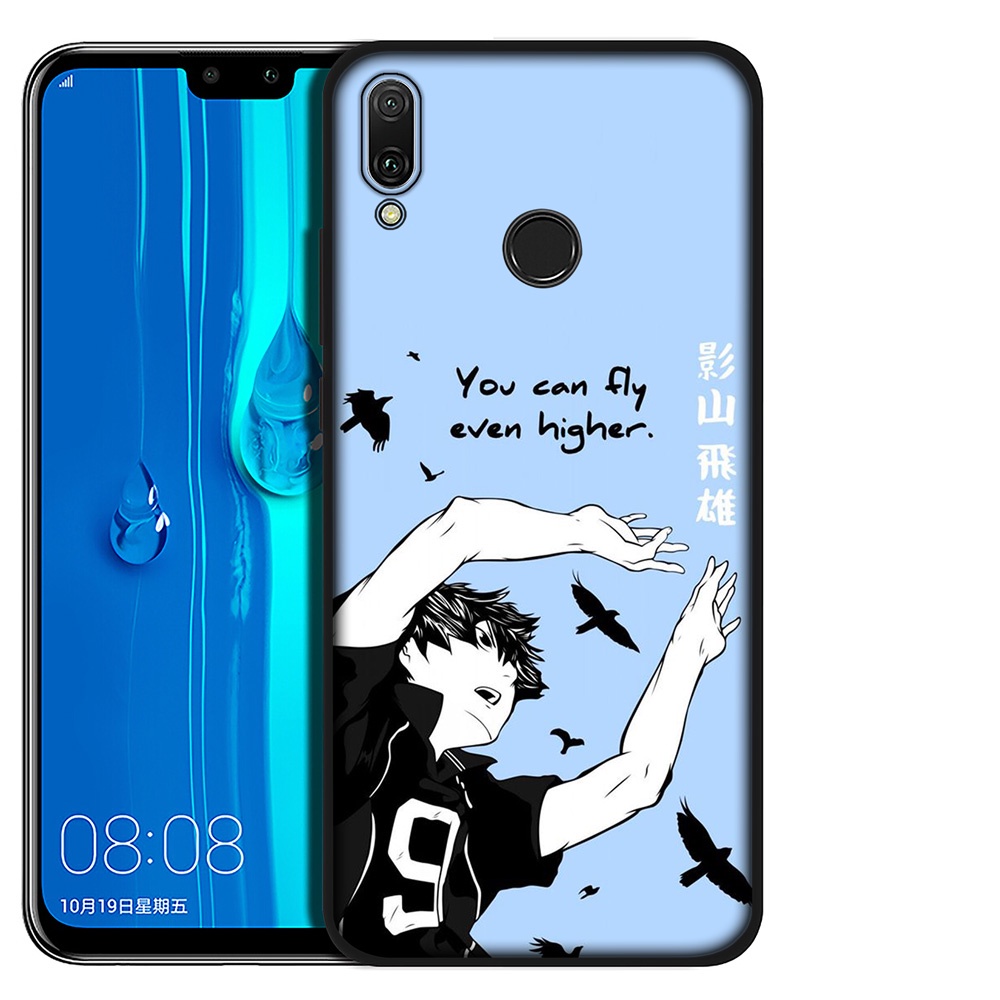 Ốp điện thoại silicon mềm hình logo Haikyuu cho OPPO A53S A55 A56 A16 A16S A54S F19 A74 A95 5G RCZ49