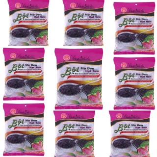 [DATE MỚI] COMBO 10 BỊCH BỘT MÈ ĐEN + HẠT SEN BÍCH CHI CHÍNH HÃNG 350G