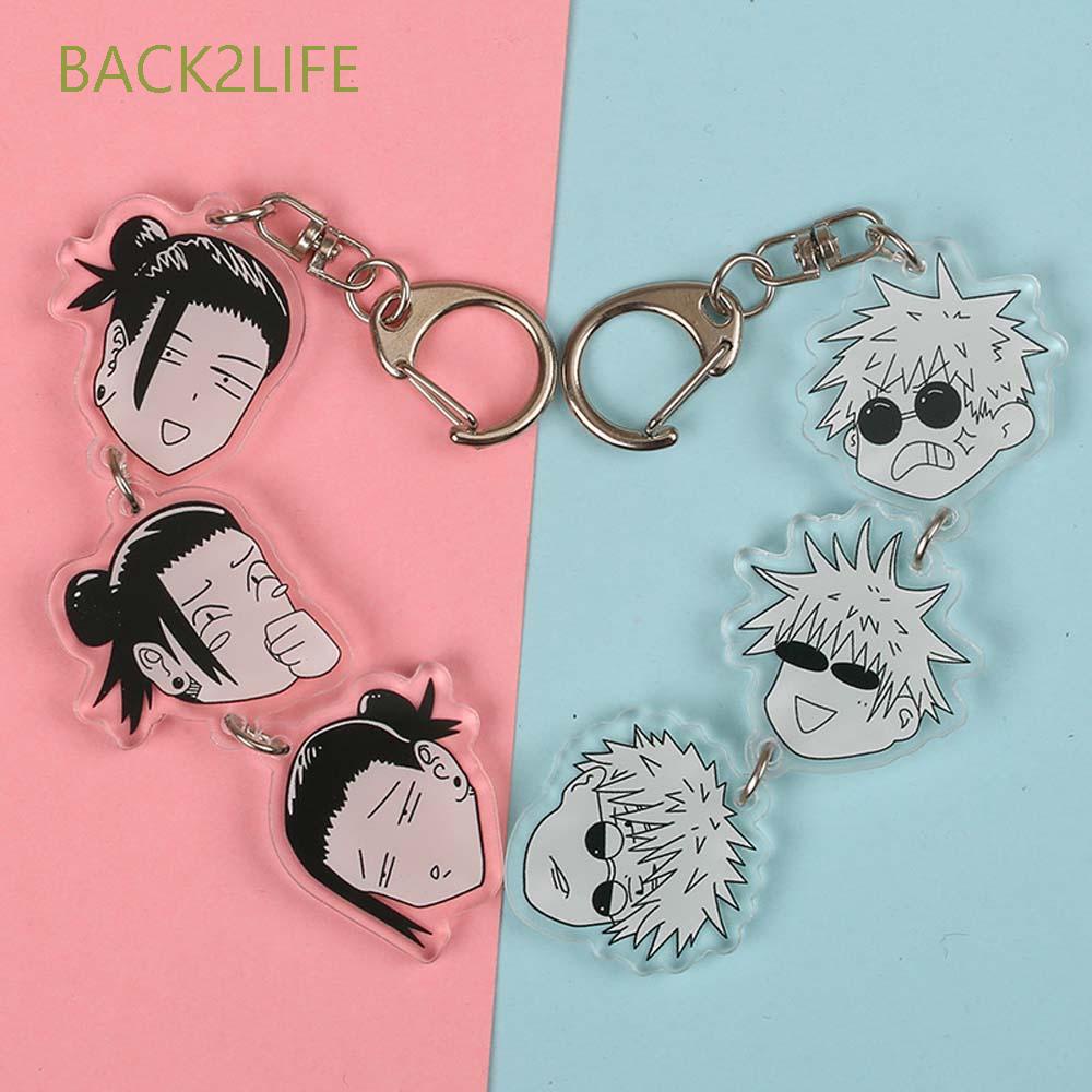 Móc Khóa Acrylic Họa Tiết Hoạt Hình 2life Jujutsu Kaisen Conju