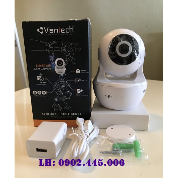 CAMERA IP Wifi 2MP Vantech AI-V2020( BH 2 NĂM)