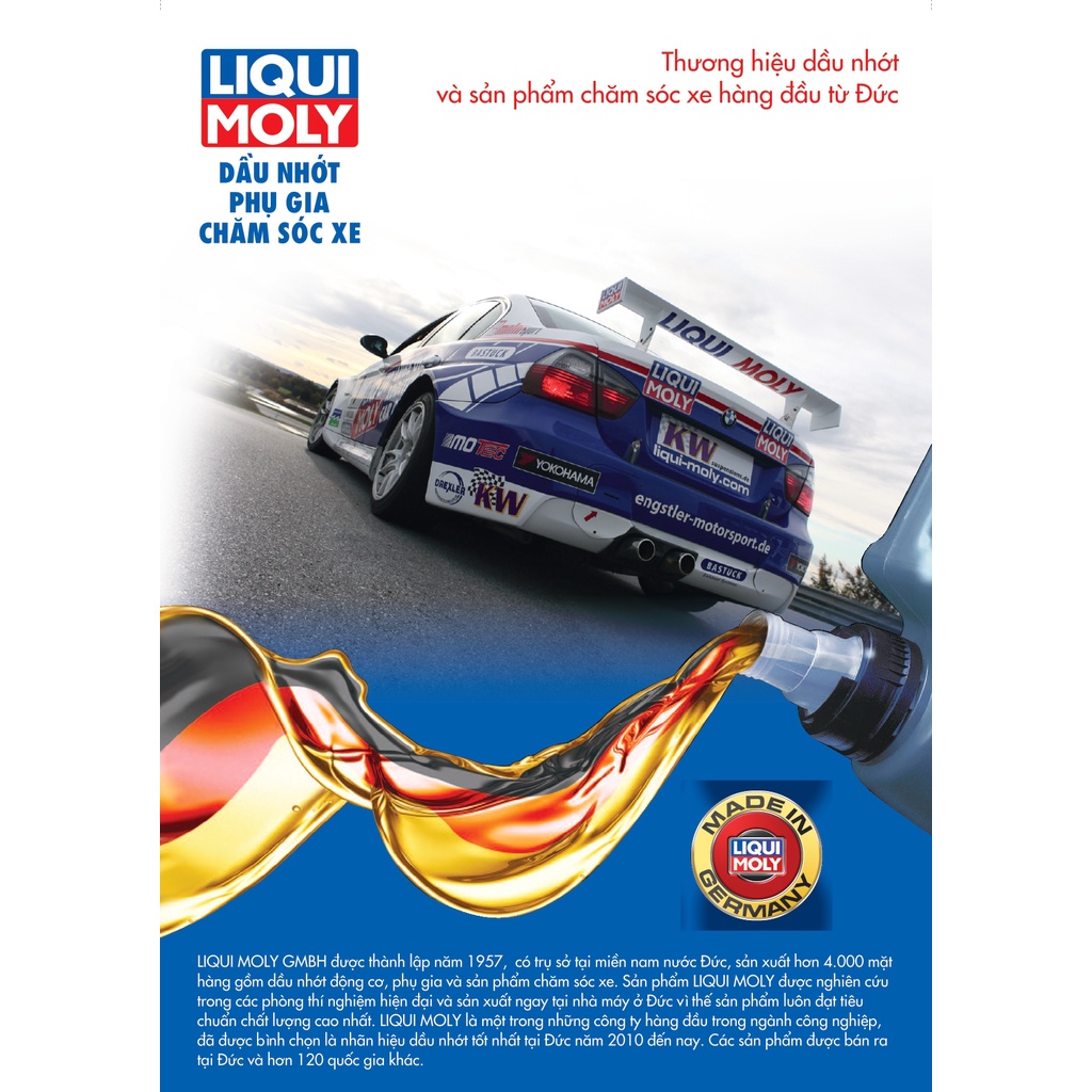 Dầu nhớt Liqui Moly Molygen 5W-30 giá rẻ chính hãng cho xe tay ga & ô tô