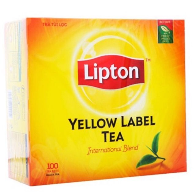 Trà lipton nhãn vàng 100 gói