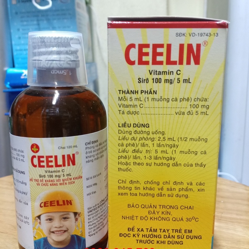 Siro CEELIN tăng sức đề kháng, tăng miễn dịch cho trẻ sơ sinh và trẻ em