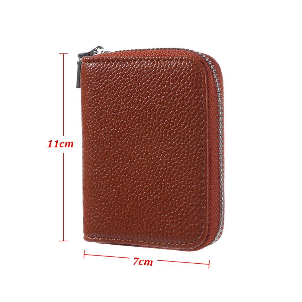 Ví Đựng Thẻ Tín Dụng / Danh Thiếp Có Dây Kéo Ốp