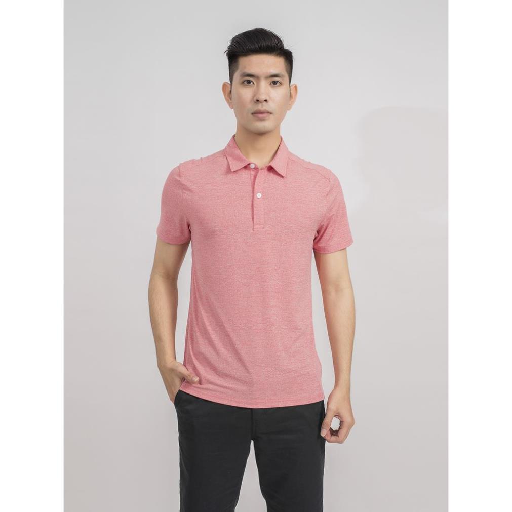 Áo Polo nam Aristino dáng slimfit dệt hiệu ứng màu độc đáo, chất vải co giãn - APS014S9