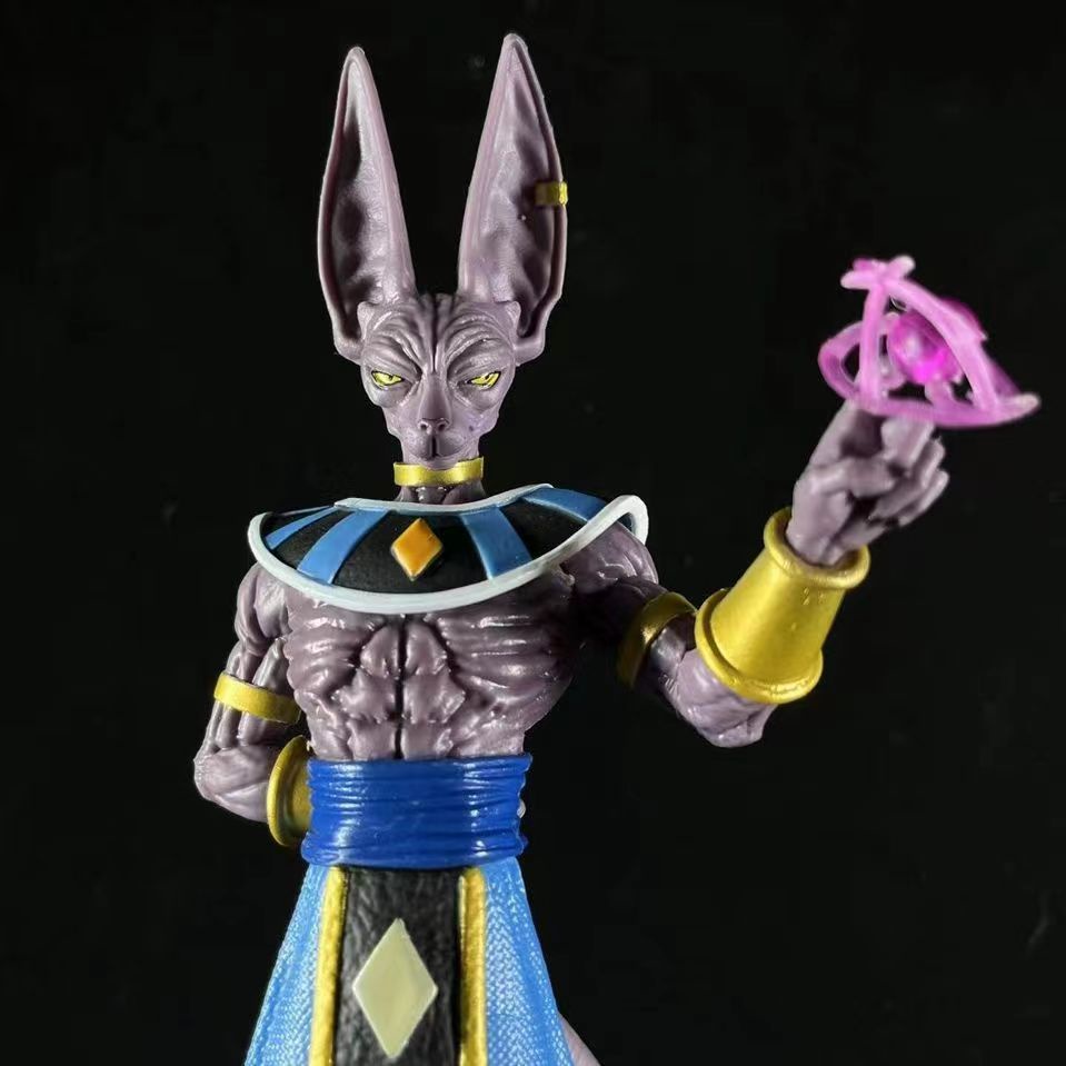 Super Saiyan Một Phần thưởng Beerus Thần hủy diệt Hình nhân đứng Hình đồ trang trí Hình đóng hộp