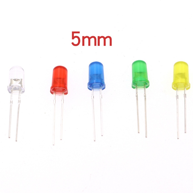 Bộ 500 Đèn LED Diode 5 Màu Sắc Khác Nhau Dùng Trang Trí Cây Thông Giáng Sinh / Halloween