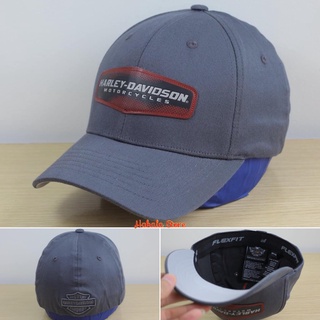 Mũ lưỡi trai Harley Davidson chính hãng , mầu xám , đuôi liền
