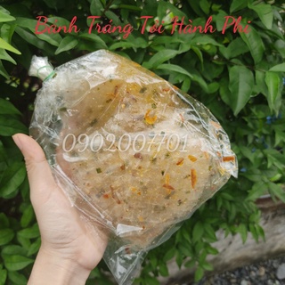 1 gói 50gr bánh tráng tỏi hành phi siêu ngon - bánh tráng tây ninh