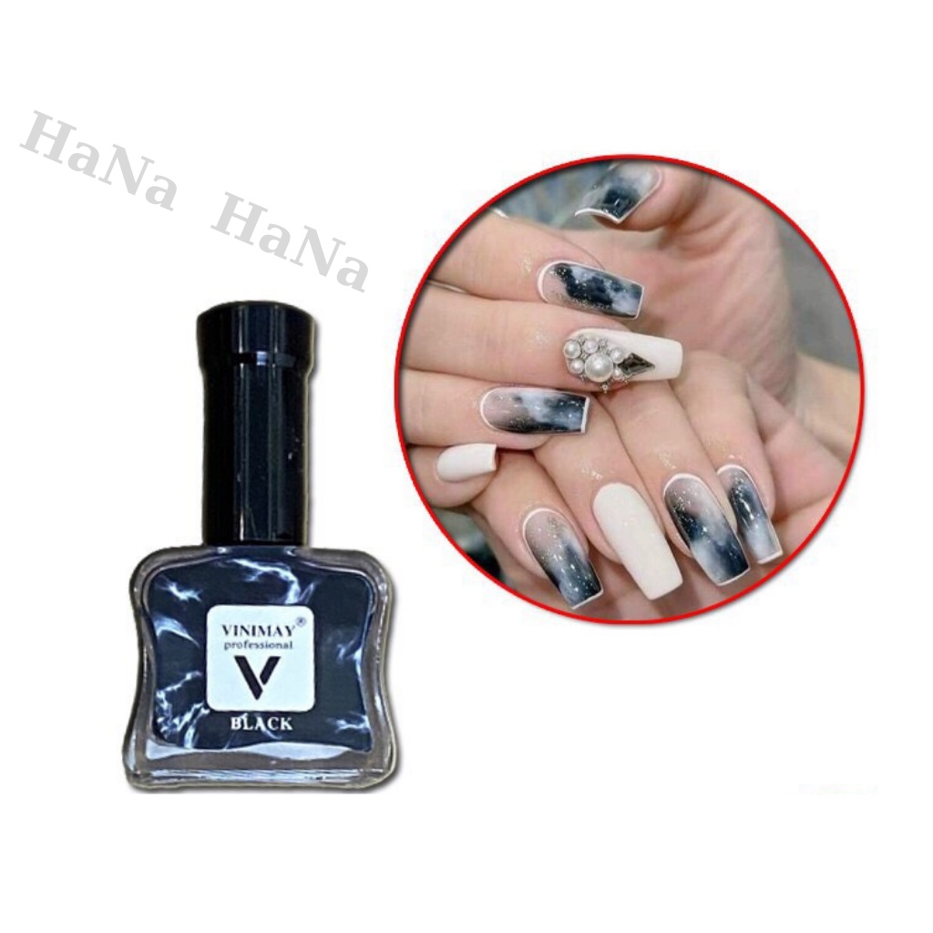 Cồn loang lẻ màu đen trắng Hãng vinimay