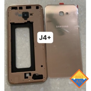 bộ vỏ j4plus -sam sung(gồm sườn ,lưng ,phím bấn,kính cam)