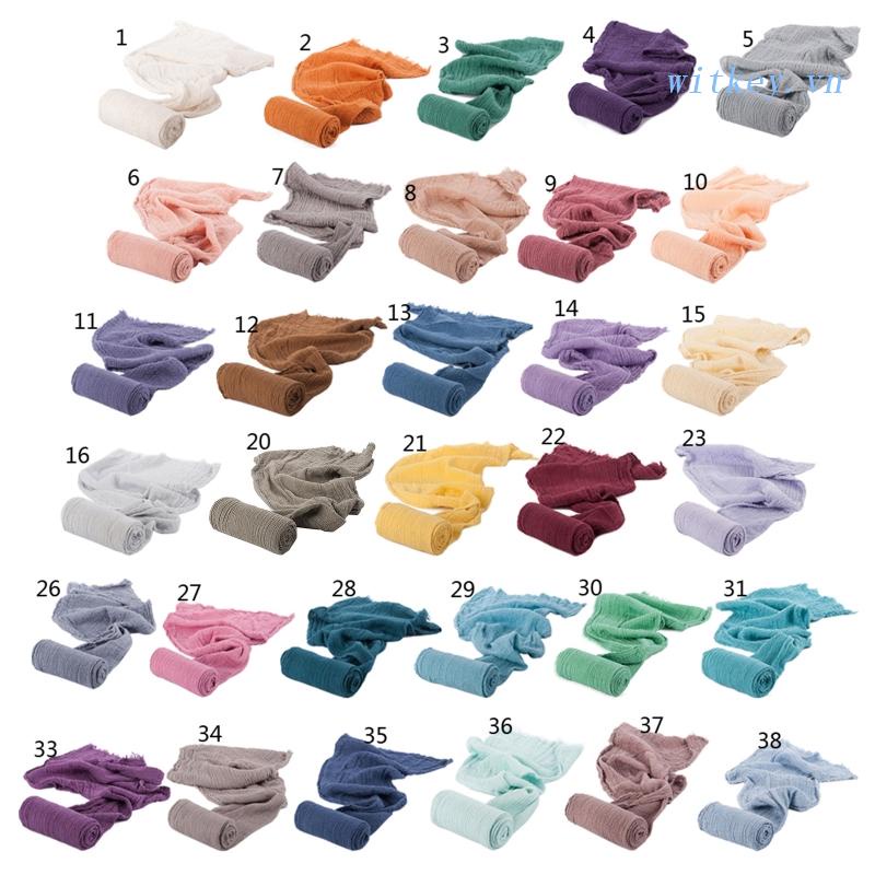 Khăn Quấn Em Bé Sơ Sinh Thân Thiện Với Da Dùng Làm Đạo Cụ Chụp Ảnh DIY