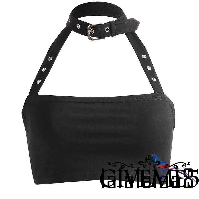 Áo croptop không tay thời trang quyến rũ cho nữ