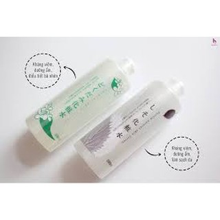 TONER DIẾP CÁ TÍA TÔ DOKUDAMI NATURAL SKIN LOTION GIẢM MỤN VÀ SE KHÍT LỖ CHÂN LÔNG 500ML