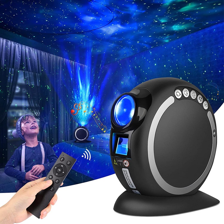 Đèn Thiên Hà V5 Chiếu Bầu Trời Sao Version 5 Galaxy Kết Hợp Loa Bluetooth Dùng Cho Phòng Ngủ Và Phòng Bay