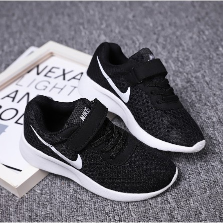 Giày Thể Thao Nike Roshe Run Chống Trượt Thoáng Khí Cho Bé Trai 36-35