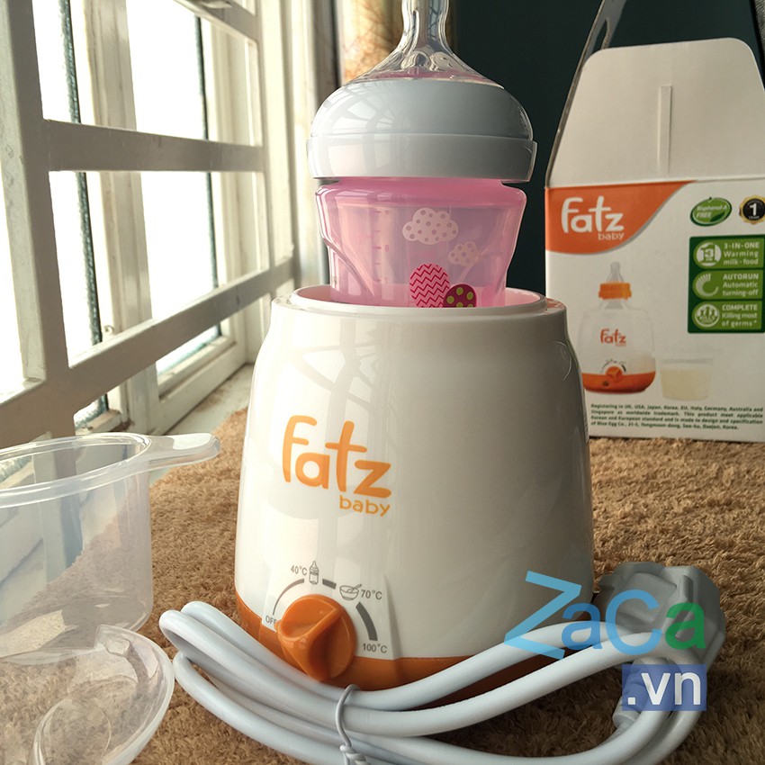 Máy hâm sữa , thức ăn cho bé Fatz