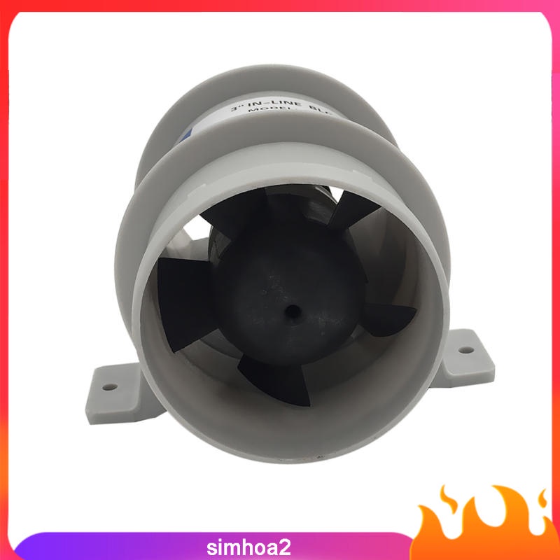 Máy thổi gió màu trắng 3" 12V | BigBuy360 - bigbuy360.vn