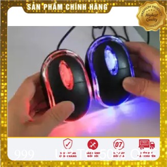 Chuột quang máy tính có dây hỗ trợ cổng USB 2.0 và 3.0 có đèn LED phát sáng