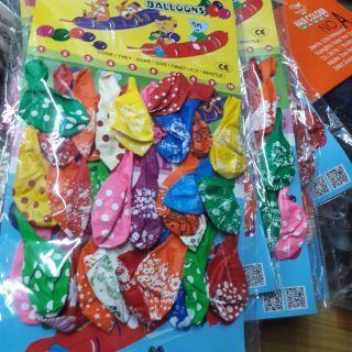 Bóng bay vỉ 30 quả in nhiều hình
