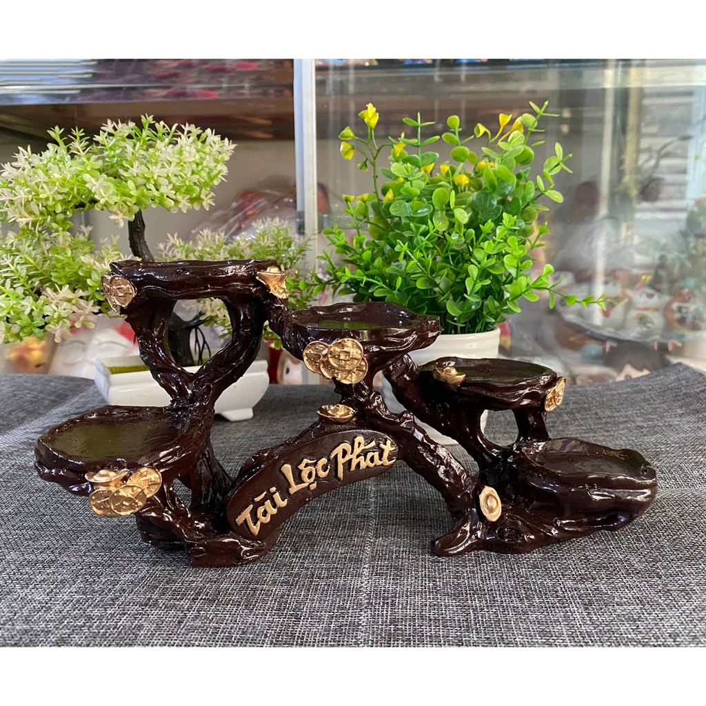 Chân đế ngang 5 ô Tài Lộc Phát - mẫu mới thuần Việt ánh vàng | BigBuy360 - bigbuy360.vn