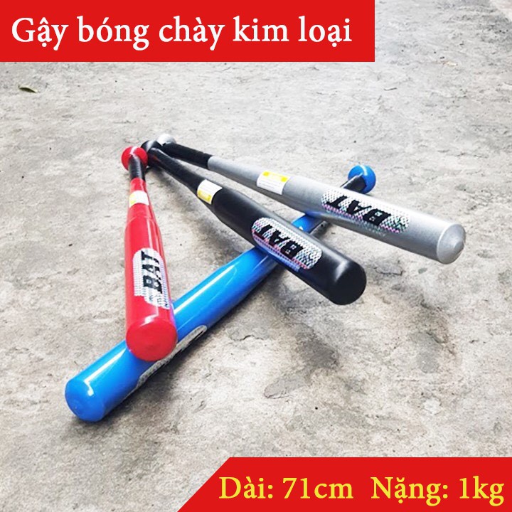 Gậy bóng chày thể thao giá rẻ 71cmx28inch chất liệu kim loại chắc chắn 88050 THẾ GIỚI TIỆN ÍCH