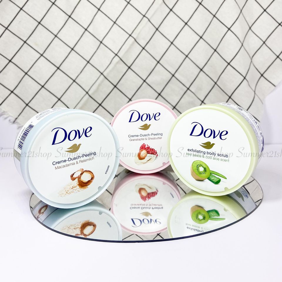 Kem Tắm Tẩy Da Chết Dove