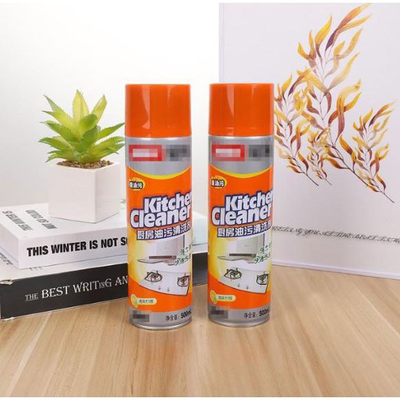 Chai Xịt Tẩy Rửa Đa Năng Kitchen Cleaner 500ml – Tẩy Rửa Nhà Bếp Dạng Bọt Giúp Bếp Luôn sạch sẽ sáng bóng