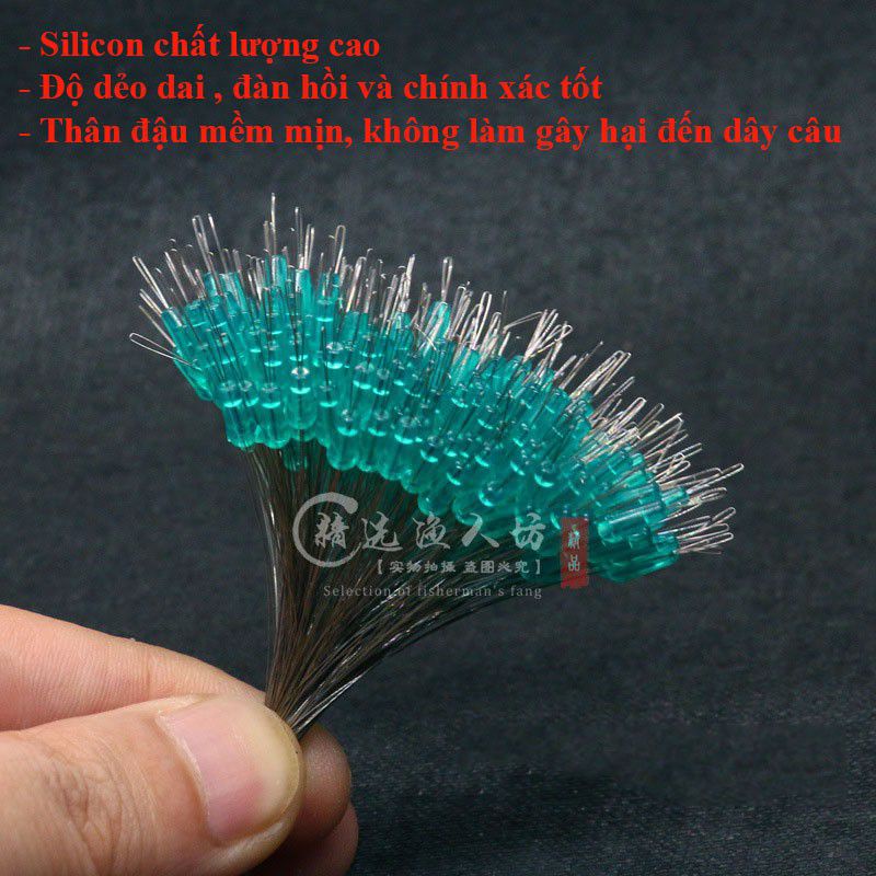 phụ kiện chụp khóa link silicon, chụp mà ni silicon chuyên câu đài