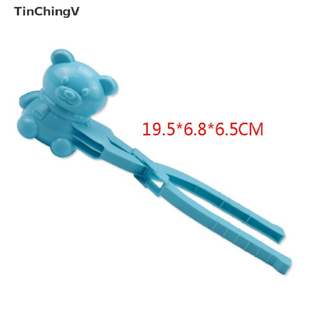 Khuôn Kẹp Làm Cát Tuyết Hình Gấu Cho Bé Vào Mùa Đông