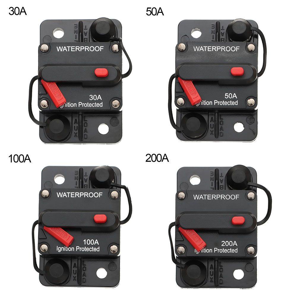 Cầu Dao Chống Nước 30-200 Amp DC An Toàn Cho Xe Hơi
