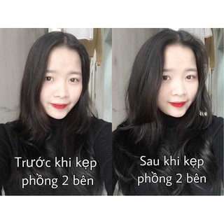 TÓC GIẢ KẸP PHỒNG CHÂN TÓC 10CM [HÌNH THẬT]