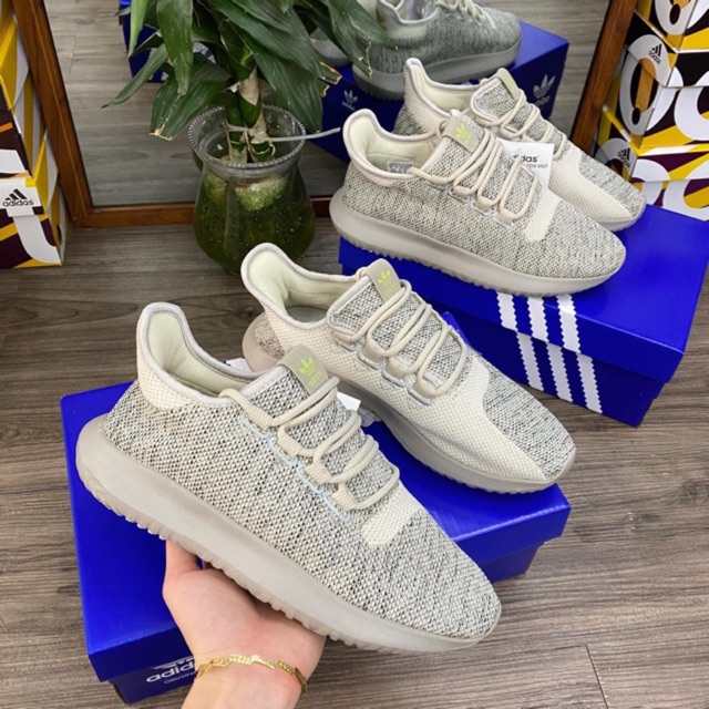 Giày Thể Thao Sneaker Tubular shadow Vàng Cát