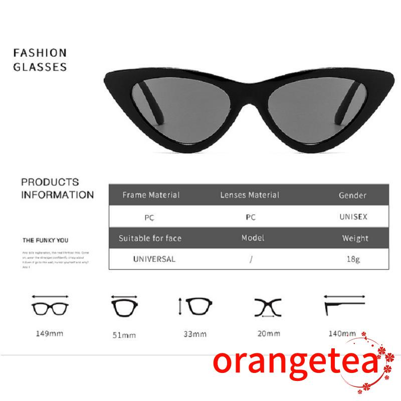 Kính mát gọng hình tam giác thời trang unisex