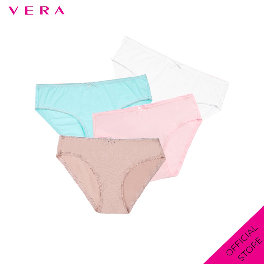 Combo 04 quần lót nữ cotton Vera