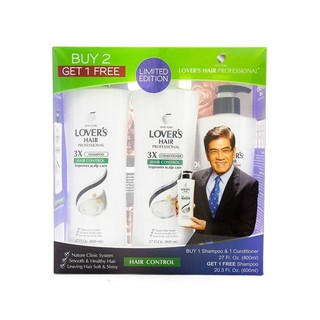 Combo Dầu Gội Và Xả Chống Rụng Tóc Lover's Hair Professional Hair Control