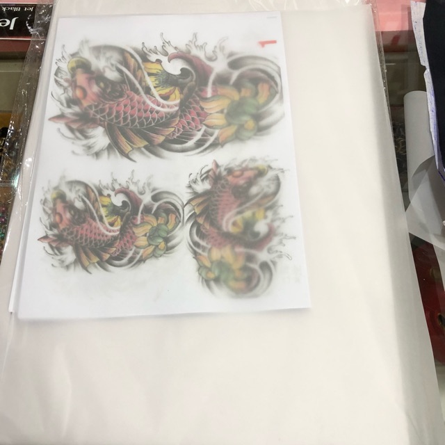 Tập 10 tờ giấy scan mỏng khổ a3