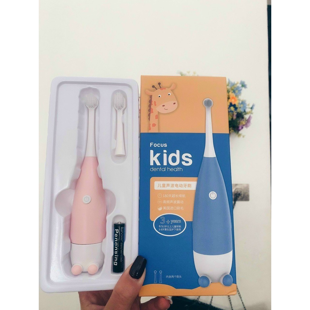 Bàn chải điện cho bé 🔥FREESHIP🔥 bàn chải đánh răng trẻ em