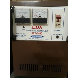 ổn áp lioa cũ 5kw giải 50