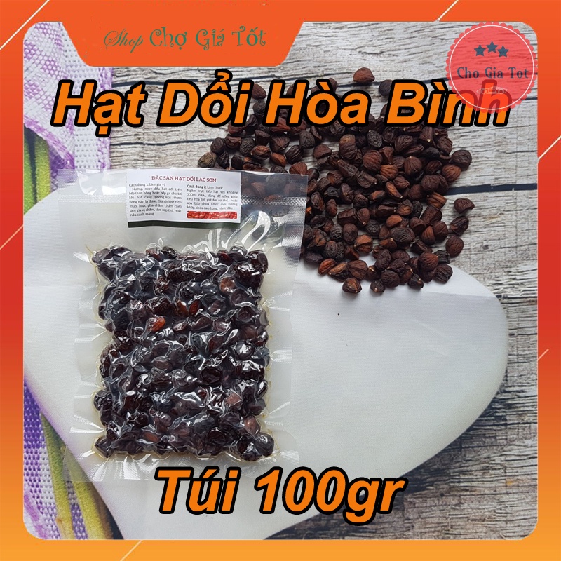 Túi 100Gr hạt Dổi Lạc Sơn Hòa Bình gia vị Tây Bắc-Loại to