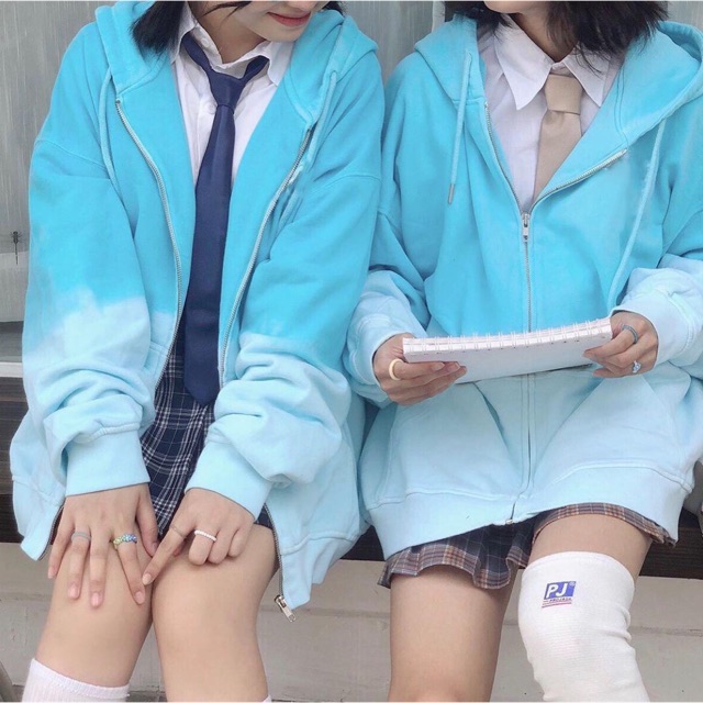Áo khoác nỉ UZZULANG loang⚡️FREESHIP EXTRA⚡️ảnh thật cuối