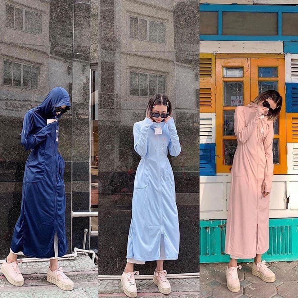 Áo chống nắng thông hơi DÁNG DÀI siêu bảo vệ